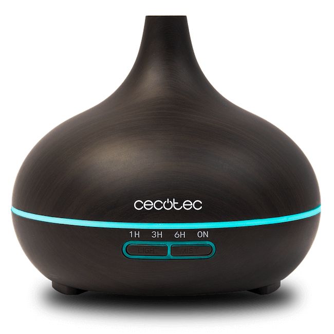 Cecotec Pure Aroma 300 Ultrasonic Humidifier - 0.3L - Black & Wood