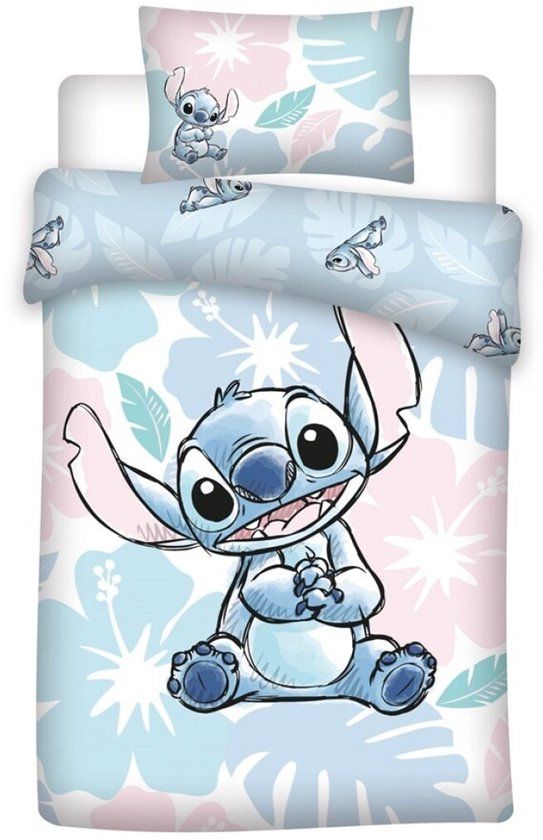 4KidsOnly Disney Lilo & Stitch BABY / Peuter Dekbedovertrek, Sweet -140 x 100 cm - Katoen