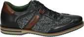 Galizio Torresi 312938 Blauw Sneakers Heren Casual Leer Textiel Maat 45