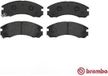 BREMBO Remblokkenset P54017 - 4 stuks