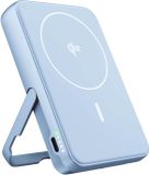 Fresh 'n Rebel Magnetische Powerbank 10000 mAh - MagSafe & Qi2 geschikt - Draadloze Powerbank iPhone & Android - USB-C - Vivid Blue