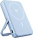 Fresh 'n Rebel Magnetische Powerbank 10000 mAh - MagSafe & Qi2 geschikt - Draadloze Powerbank iPhone & Android - USB-C - Vivid Blue