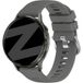 Garmin Vivomove 3s Bracelet en silicone 'Deluxe' (gris foncé)