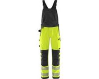 Fristads High vis Green Amerikaanse overall stretch klasse 2 1031 GSTP - Hi-Vis geel/zwart - C52
