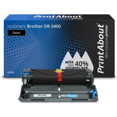 PrintAbout - Compatible Brother DR-3400 Drum - Black