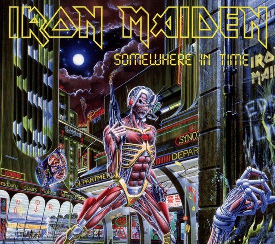 PLG UK CAT Iron Maiden - Somewhere In Time - CD - Standard Edition