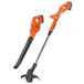 Cortabordes Black+Decker Cortabordes STC1823 con una batería 18V 1,5Ah Litio + Soplador GWC1820PC con una batería 18V 1,5Ah Litio