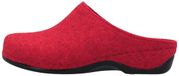 Berkemann Dames clogs Florina rood Wol Rubber