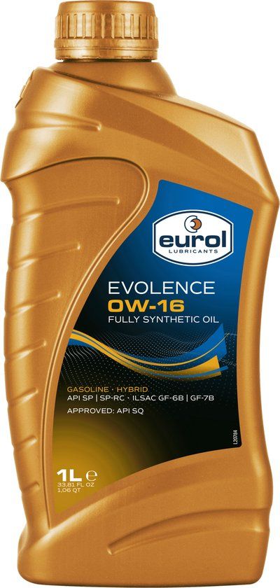 Eurol Evolence 0W-16 - 1L