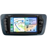 Hexinex Android 15 autoradio avec Carplay, convient pour Seat Ibiza (2009-2013), 2GB+32GB, Wi-Fi, processeur 4 cœurs, navigation GPS, Bluetooth, commande au volant, USB
