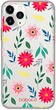 ERT GROUP mobiel telefoonhoesje voor Apple Iphone 11 PRO origineel en officieel erkend Babaco patroon Flowers 010 optimaal aangepast aan de vorm van de mobiele telefoon, gedeeltelijk bedrukt