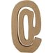 Creativ Company Decoratief Symbool Papierpulp Natuurlijk 199 mm