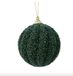 Decoris Kerstbal Foam Glitter Dennengroen