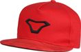 Macna 3D Logo Snapback Cap, Rot/Schwarz, Einheitsgröße