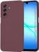 Techsuit Hoesje geschikt voor Samsung Galaxy A17 - Soft Flex Silicone Back Cover - Plum Red