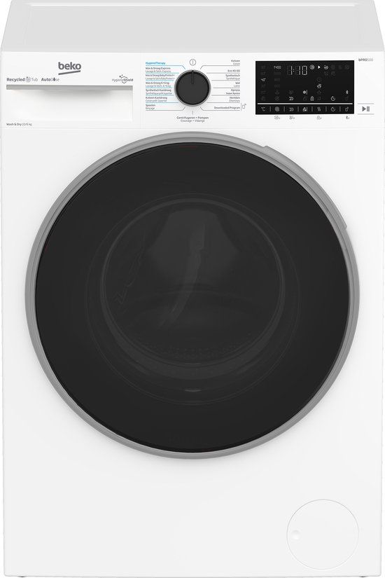 Beko B3DT58447W - Was-droogcombinatie - 8/6 kg - Wit
