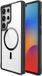 Buddi Hybrid Samsung Galaxy S25 Ultra Hoesje MagSafe Transparant Zwart