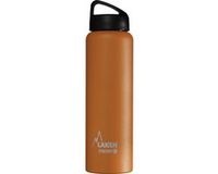 Laken Thermofles dubbelwandig RVS 1 liter - oranje