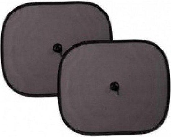 Carpoint Set opvouwbare zonneschermen - Zwart - Universeel - 2 stuks