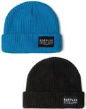 Minoti Muts jongens 2-pack - Sneldrogend - Turquoise - Maat L