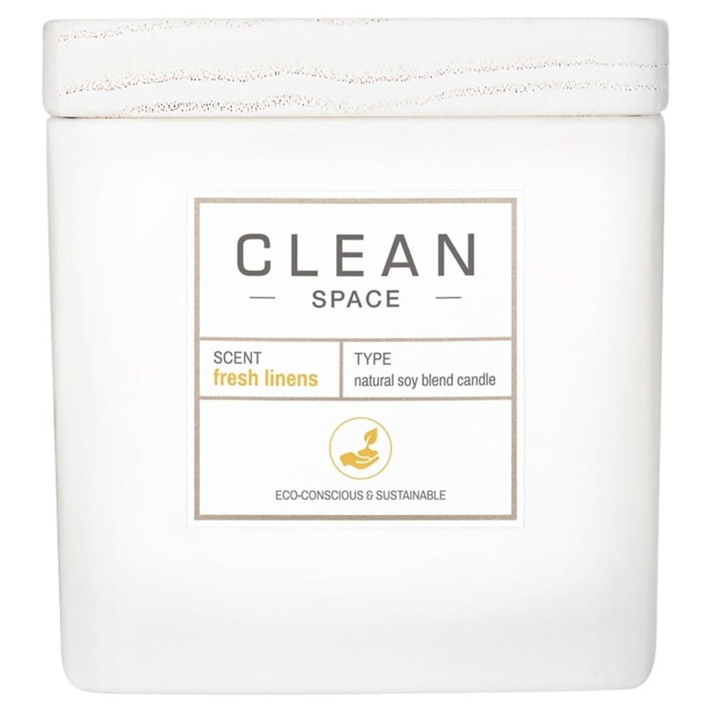 CLEAN Space Fresh Linens Candle 227ml