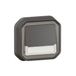 Legrand 069854L Plexo Verlichte Schakeldrukknop Antraciet
