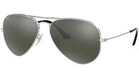 Ray-Ban Aviator Large Metal Zonnebril Silver Grey Mirror Large