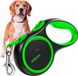 Edipets Verlengbare Hondenriem, Intrekbaar, 8 Meter, Flexibele Leiband voor Training en Wandelen (Groen)