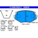 ATE Kit Plaquettes De Frein, Frein À Disque 13.0460-5834.2 Mazda N0y3-33-23z