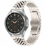 By Qubix Qubix Stalen band Starlight / sterrenlicht voor Huawei Watch GT 6 / GT 7 / GT 6 pro / GT 7 pro - 46mm