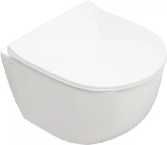 Plieger Zano Wandcloset Pack - Rim-ex - Compact - Softclose - White