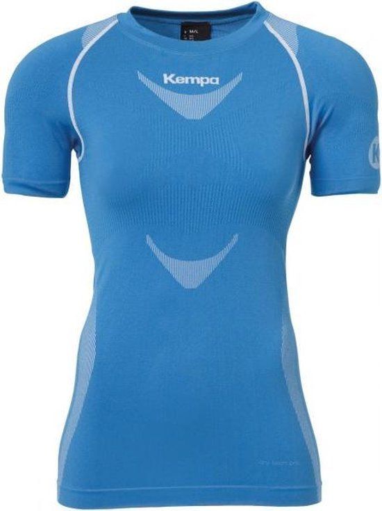 Kempa Attitude Pro Shirt Dames - Lichtblauw / Wit - XS/S