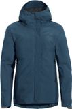 Vaude Cyclist Warm Rain Jacket - Regenjas - Dames Dark Sea EU 36