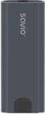 Savio M.2 SSD NVMe external drive enclosure USB-C 3.1 AK-67 grey