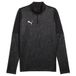 PUMA Maillot d'entraînement teamCUP Fermeture Éclair 1/4 - Noir/Argenté/Gris, pointure XX-Large