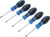BGS T-star schroevendraaierset tamperproof T6 - T10, 5 delig