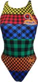 Turbo CROTTON SA Turbo Tartan College Zwemkleding Veelkleurig 5XL Vrouw