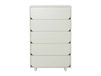 Nordic Nest 1898 Commode Vidja 5 tiroirs Sable