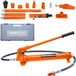 VEVOR Hydraulische Lange Ram Jack Hydraulische Krik Luchtpomp 10T Oranje