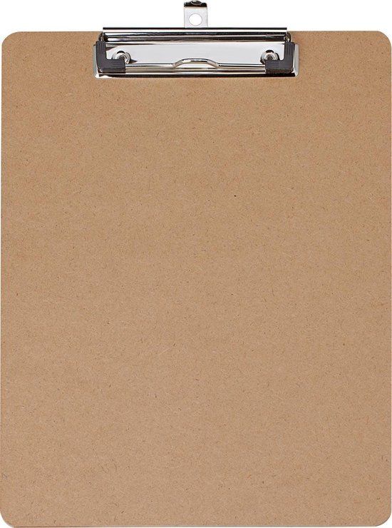 MAUL Klembord A4 hardboard bruin