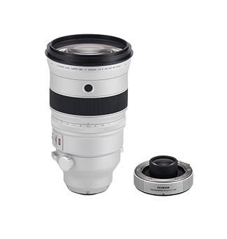 Fujifilm XF200mm F2 R LM OIS WR/TC XF1.4 Telephoto Lens - Black/White