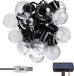 Maclean LED Solar tuinslinger Lichtgordijn Tuinlamp IP44 3W 10lm 3000K 7m