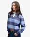 Superdry Femme Top Rugby Athletic Essentials Rayé Coupe OverTaille Blue Taille: 44