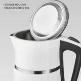 Maestro Waterkoker MR-030-WHITE - 1,7 liter, 2200 W, wit