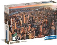 Clementoni - Puzzle - 1000 pièces - New York City - Adultes - High Quality Collection