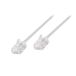 LogiLink CQ3021U Câble réseau Blanc 0,5 m Cat6a U/UTP Plat