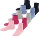 Esprit Solid-Mix 5-Pack sneakersokken voor kinderen - 5 paar - Maat 35-38 - Veelkleurig