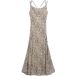 Desigual Robe à bretelles de la collection pour femme, blanc cassé, L