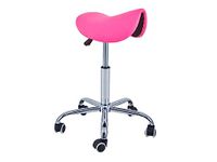 QUIRUMED Kruk pony 5 wielen basis verchroomd roze