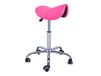 QUIRUMED Kruk pony 5 wielen basis verchroomd roze